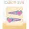 Calico Sun&#x2122; Alexa Heart Hair Clips